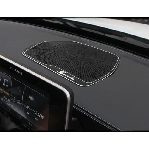 Car Center Console Dashboard speaker cover protection Cover Trim For Mercedes Benz C-Class W205 C180 C200 C260 GLC Class X253