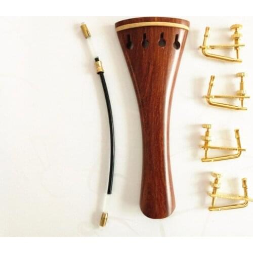 1pcs Red sandalwood 4/4 Violin Tailpiece violin accessories parts