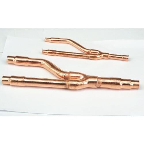 22T Copper Air Conditioning Splitter Dedicated Branch Pipe Tube