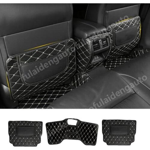 3pcs For Nissan Teana Altima 2019-2020 Seat Backrest Anti kick Pad Car Armrest Box Protection Door B Pillar Anti-kick Mat