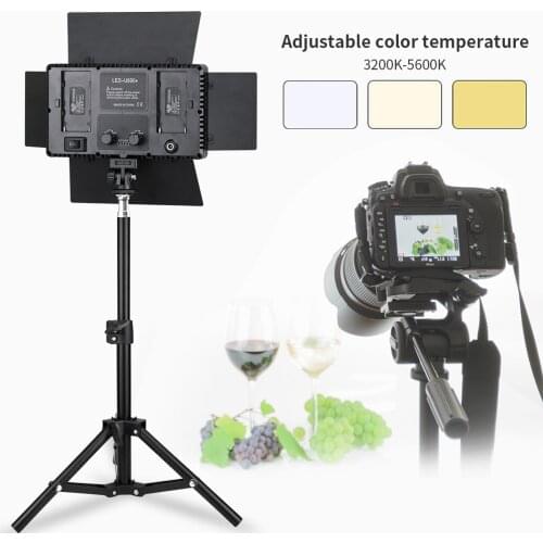 40W Led Video Light Panel 3300K-5600K EU Plug Photography Studio Lighting For Photo Video Shooting Youtube Camera Fill Lamp