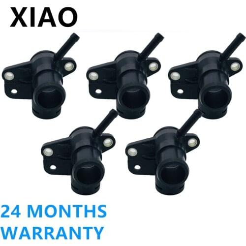 5PCS Coolant Flange For VW Tiguan Passat B7 CC Golf MK6 EOS Audi A3 Q3 TT Skoda Octavia Superb 06J121132F 06J121132F 06J121132G