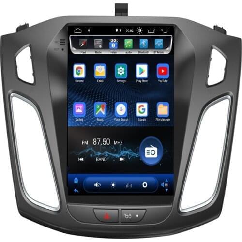 Android 8.1 DSP Tesla style Car DVD Player GPS Navigation For Ford Focus 2012-2017 Auto stereo head unit multimedia player