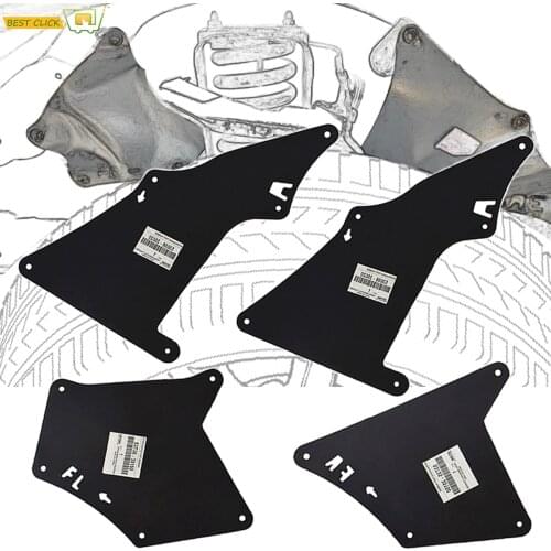 Front Rear Car Mud Flaps Fender Liners For Toyota Land Cruiser Prado 2003-2020 Splash Guards Mudflap Mudguards Shield Apron Seal