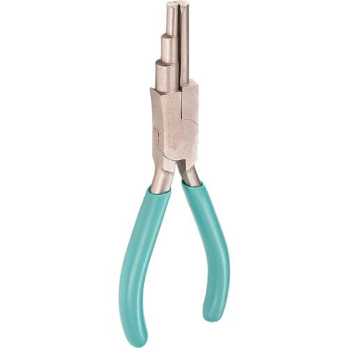 Wire Bending Pliers Carbon Steel Cushioned Grips for Jewelry Making Jump Rings Looping DIY Crafts Earring