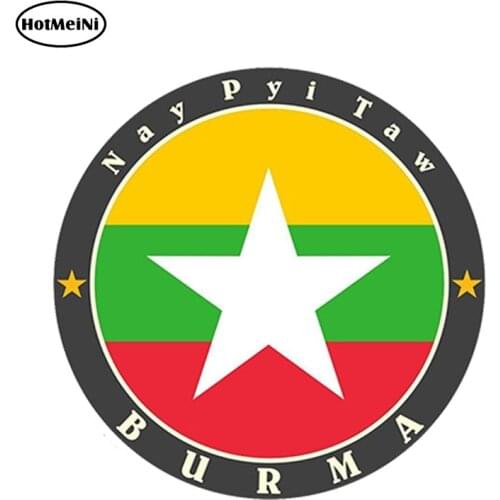 HotMeiNi 13cm x 13cm Car Styling Car Sticker Vietnam Vinyl Sticker Laptop Travel Luggage Decal Waterproof Car Accessories