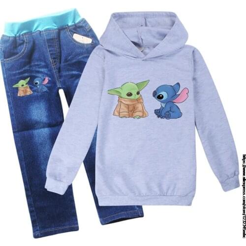 Spring Autumn Cartoon Captain America Long Sleeve Sweatshirt + Pants 2 PCS Set Baby Boys Clothes Boy Clothing Hoodies Suits