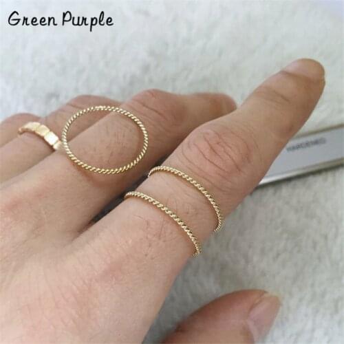 Minimalism Jewelry Gold Rings Ladies Rings Indian Jewelry Knuckle Anillos Mujer Bohemian Bague Femme Anelli Aneis Ring for Women