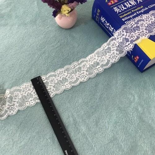 Model No. C2379 super beautiful stretch lace small lace, can be used for clothing collar sleeve waist decoration