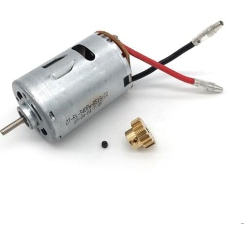540 Motor and 17T Motor Gear Set for Wltoys 12428 12423 1/12 RC Car Spare Parts