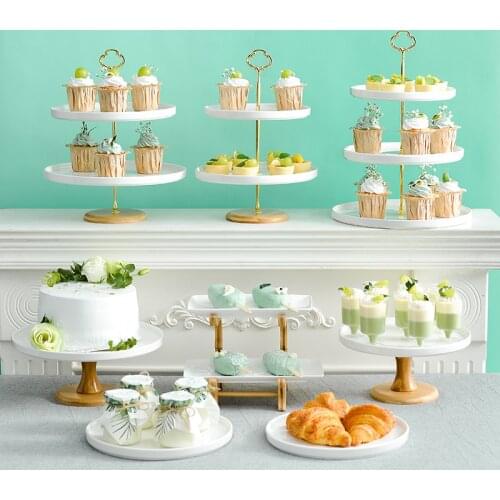 New European ceramic tableware, decorations, cake tray, fruit tray, appetizer tray, wedding decoration appetizer tray, appetizer