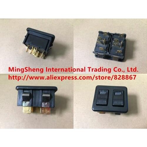 Original new 100% DA ZHONG JIE DA car electric window lifter double switch automobile universal lift switch