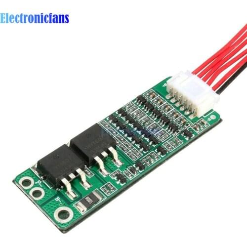 18650 Charger Protection Board 5S 15A Li-ion Lithium Battery BMS Circuit Short Current Overcharge Cell Protection Module w/Wire
