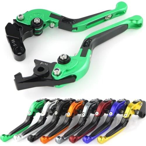 Fit For Kawasaki Ninja 400R ER-6N ER-6F ZX9R ZX-6R ZX6R ZR750 Zephyr ZR7/S Z750/S CNC Foldable Adjustable Brake Clutch Levers
