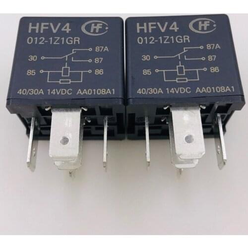 HFV4-012-1Z1GR 5pin 40A14VDC relays