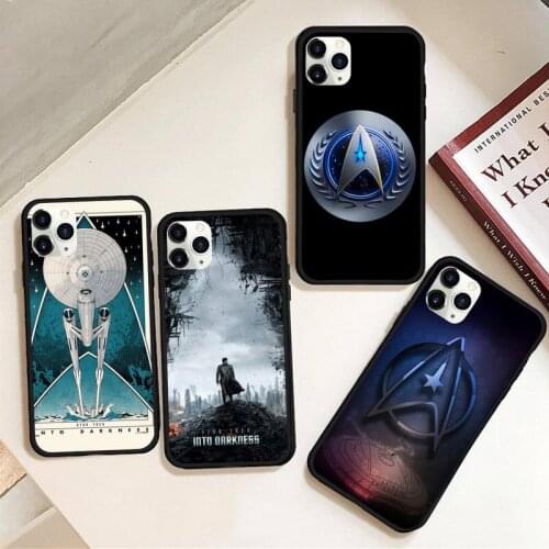 Star Trek Movie Phone Case Rubber For iphone 12 11 Pro Max Mini XS Max 8 7 6 6S Plus X 5S SE 2020 XR cover