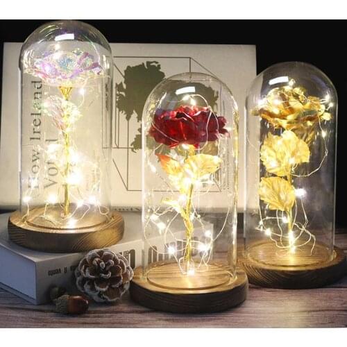 Beauty And The Beast Rose, Rose in Glass Dome, Belle Rose, Enchanted Rose, Infinity Rose, Preserved Rose