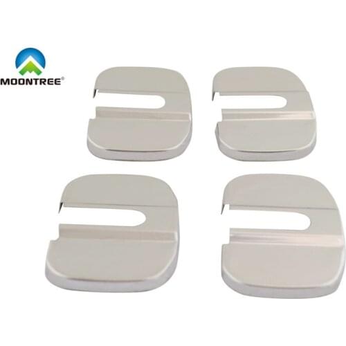 4 pcs Silver Car Door Lock Protective Cover for Buick Encore Enclave