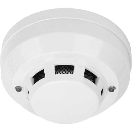 Strobe light Alarm Lamp Smoke Detector Wired Fire Alarming Sensor for Domestic Commercial LED Indicator 9‑24V