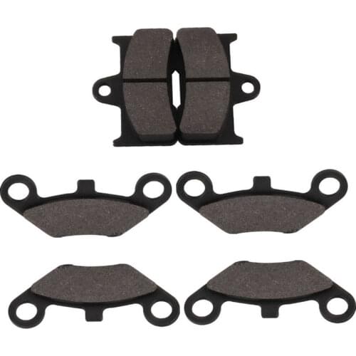 6 Pieces Brake Pad Semi Metallic Non Asbestos Front 4pcs+Rear 2pcs For CF Moto CF500 500CC CF 600 600CC X5 X6 X8 U5 ATV UTV Kit