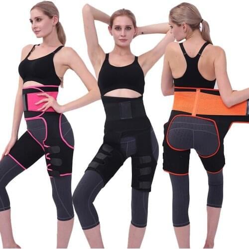 High Waist New Design Sauna Effect Sweet Sweat Shape Corsets Waist Trainer Hip Push up Leg Shaper Shapewear Belts Sweat Belts
