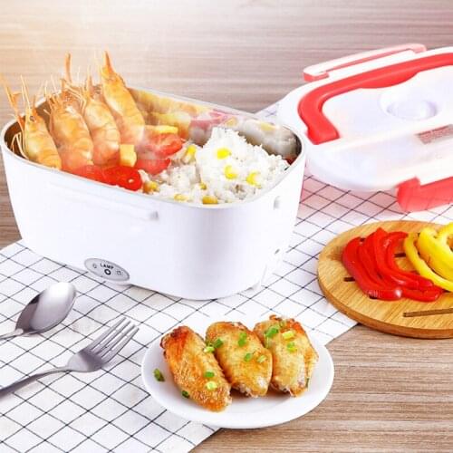 1.5L Food Container For Electric Lunch Box 220v Heating Rice Meat Convenient Household Office Outdoor Insulation Bento Box