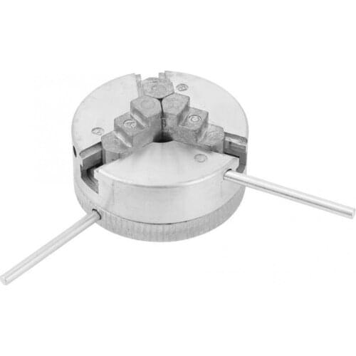 1Pcs Mini Drill Chuck Z011 Zinc Alloy 3-Jaw Chuck Clamp Accessories for Metal Lathe CNC Parts torno mecanico High Quality