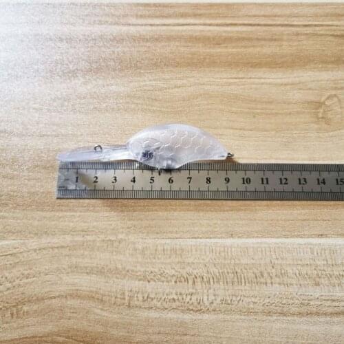 10pcs 9cm/10g Blank Unpainted Bait DIY Crankbait Wobbler Unpainted Lure Freshwater Fishing Blank Hard Lures Isca Pesca