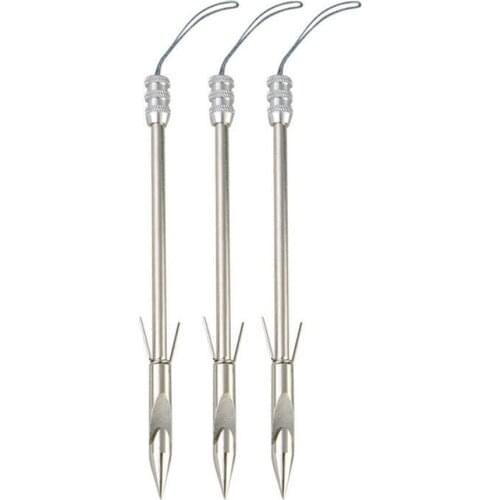 3/6pcs Willow Leaf Bullet Fishing Darts With Box Arrowhead Bow Fishing Broadhead Archery Tip Detachable Tackle Gear Pesca