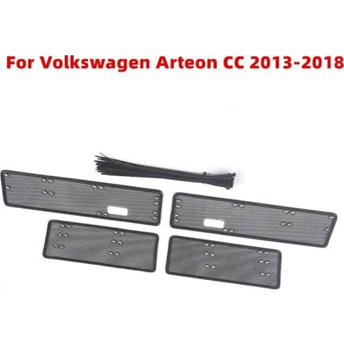 For Volkswagen Arteon CC 2008-2018-2020 Car Accessories Front Grille Insert Net Anti-insect Dust Garbage Proof Inner Cover Mesh