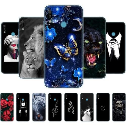 Case For Huawei Y6 2019 Case For Huawei Y6 2019 Silicon TPU Cover Soft Phone Case For Huawei Y6 2019 MRD-LX1 MRD-LX1F