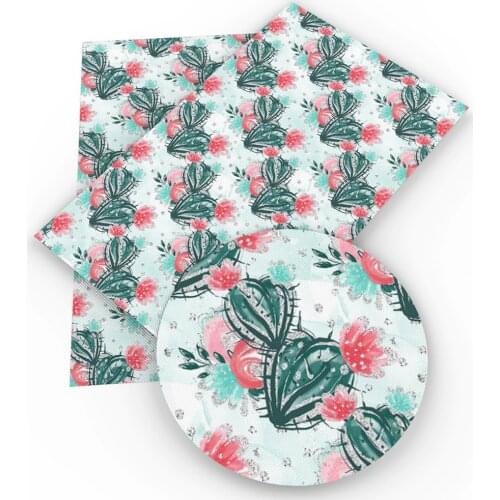 David accessories 20*33cm flower dots Leaf ABC Faux synthetic leather,DIY Decorative knotbow Bag,1Yc4138