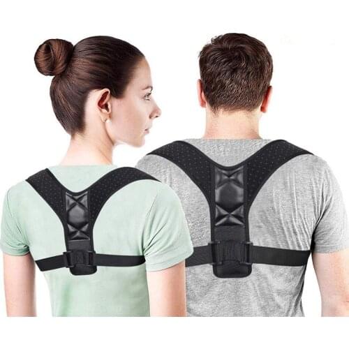 Dropshipping--Adjustable Back Posture Corrector Clavicle Spine Back Shoulder Lumbar Brace Support Belt Posture Correction