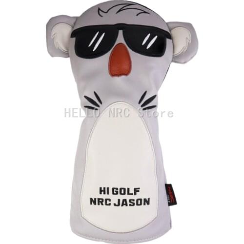 Golf Clubs For #1 Driver #3 #5 Fairway Woods Hybrid 460cc Koala Cartoon Animal Lovely