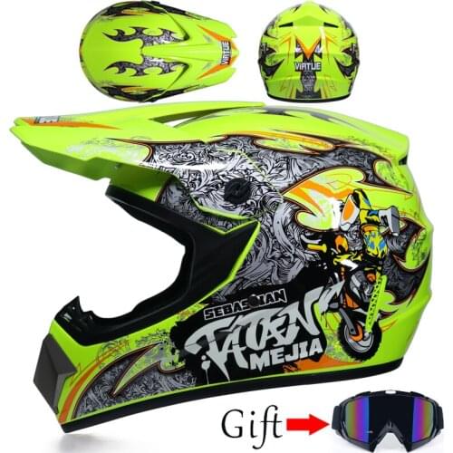 Professional motorcycle helmet, light weight suitable for ATV boy said bick dive Hill Helmand approved helmet