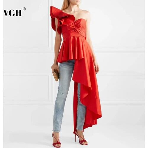 VGH Women's Ruffle Shirts