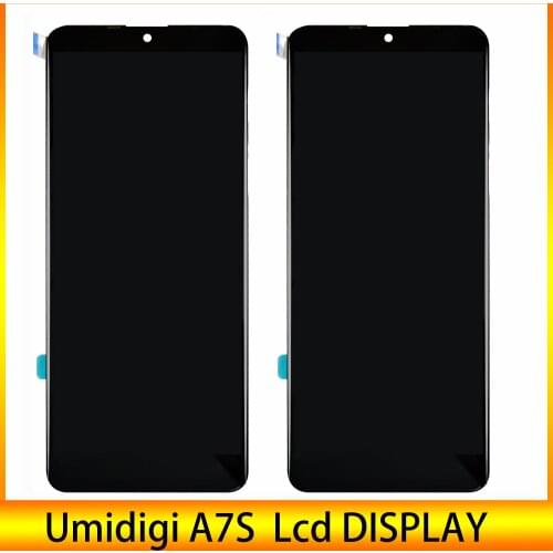 High Quality ORIGINAL Lcd For Umidigi A7S LCD Display Screen Touch Sensor Digitizer Tape&Tool