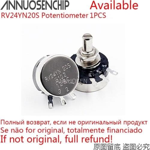 1PCS RV24YN20S RV24YN 20S Potentiometer B501 B103 B202 B502 B102 B203 B503 B104 B204 B504 B105 B1K B2K B5K B10K B20K B50K B100K