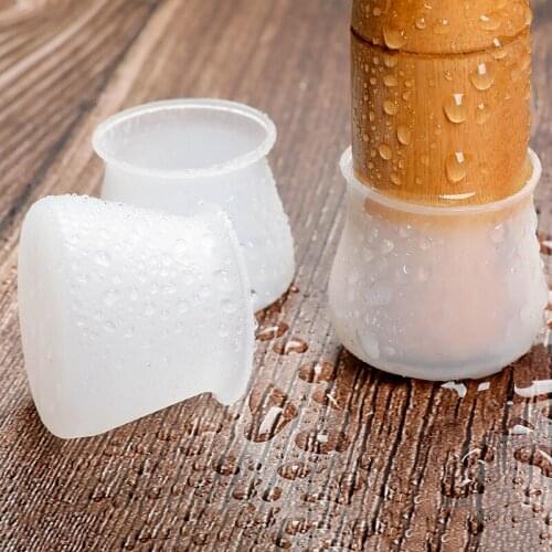 10pcs PP Furniture Leg Protection Cover Table Feet Pad Floor Protector For Chair Leg Floor Protection Anti-slip Table Legs