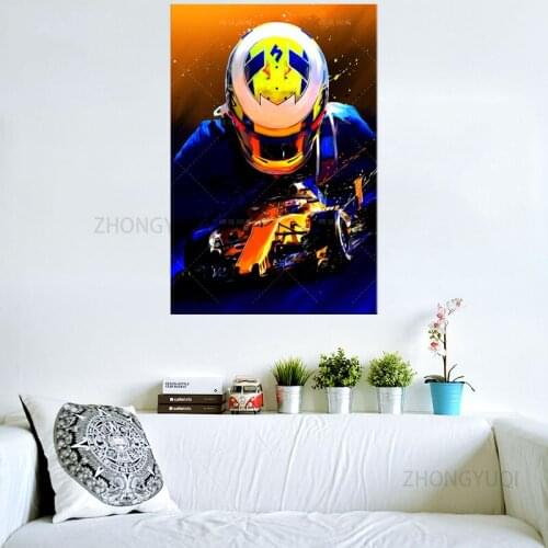 Lando Norris Abstract Poster Home Decor Modular HD Print Canvas Painting Wall Art Picture