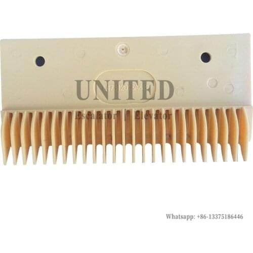 Escalator Plastic Comb Plate L47312018AB L212mm Hole Pitch 145mm Left 25 Teeth