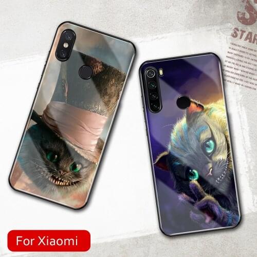 FinderCase for Xiaomi Max 3 Case Tempered Glass Hard Back Cartoon Cat Cover for Xiaomi Mi 8 9 SE Mix 2 2s 3 Max 3