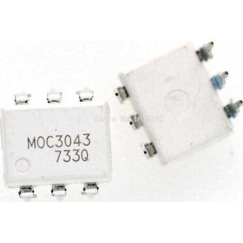 10PCS/LOT MOC3043 3043 DIP6 DIP Photoelectric Coupler Optocoupler DIP-6 New