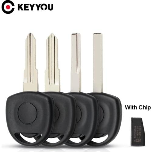 KEYYOU For Opel Agila Combo Van Corsa Meriva Chevrolet Cruze HU46 HU43 HU100 YM28 Transponder ID40 ID46 Chip Key Uncut Shell