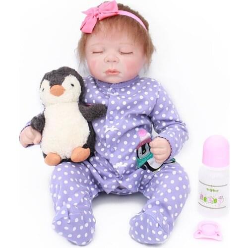 Reborn dolls juguetes 20"50cm fashion bebes reborn menina bonecas soft cotton body real alive baby reborn bonecas