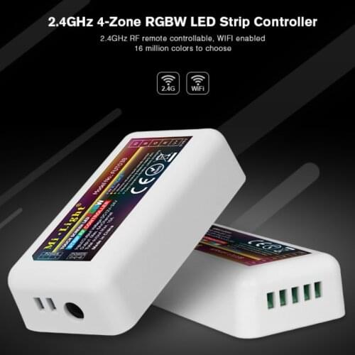 Miboxer FUT035 FUT036 FUT037 FUT038 2.4GHz WiFi Smart LED Controller Dimmer for Single Color CCT RGB RGBW Strip Tape Light