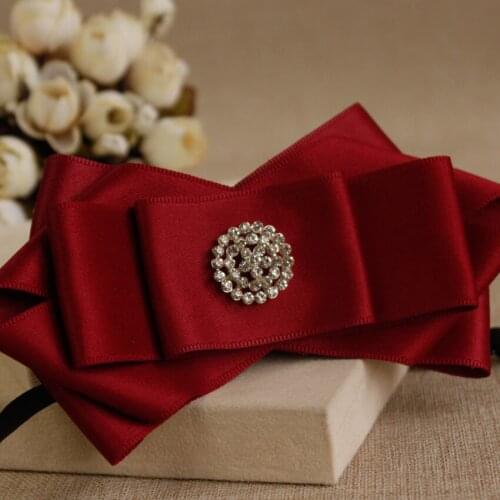 New Free Shipping male woman mens The British dress business Korean wedding groom double bow tie for men and women ON sale navy