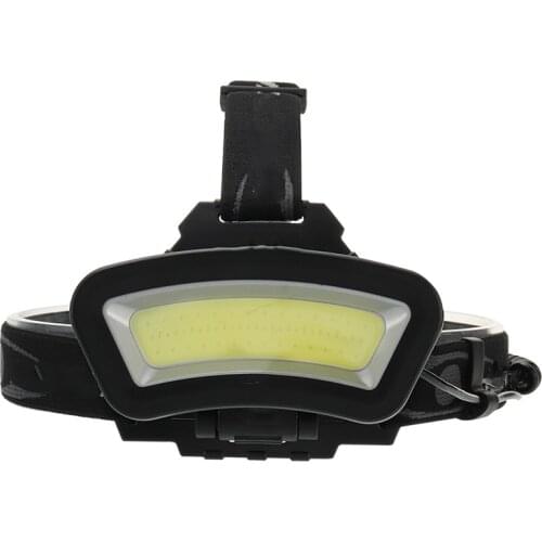 Newly Super Bright Headlamp Rechargeable COB High Bright Headlight 4 Modes Waterproof Work Light for Camping Cycling Hunting