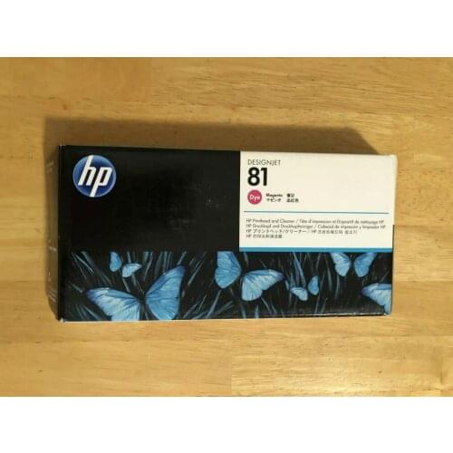 Original and Expired C4952A Dye Printhead for HP 81 Designjet 5000 Series, Magenta