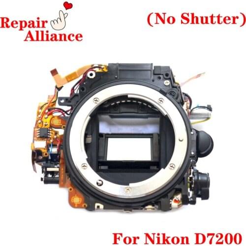 Used)Main Body Mirror Box with Aperture Motor Diphragm Unit (No Shutter Group)Replacement Repair Part For Nikon D7200 SLR